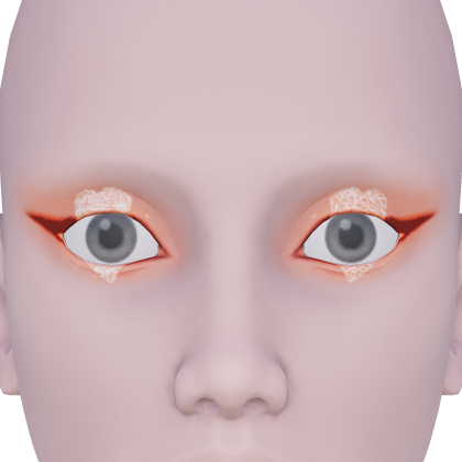 Kawaii Heart Glitter Blush Eyeshadow thumbnail