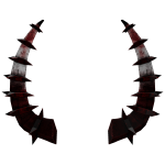 Mori's Titan Spiked Horns