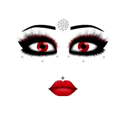 Acidic™ Makeup || Crimson Killer Makeup Roblox decal