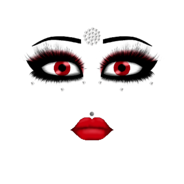 Acidic™ Makeup || Crimson Killer Makeup Roblox decal