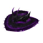 Violet Dragon Outlaw Hat