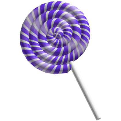 Purple Swirl Lollipop