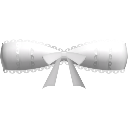 🎀 cutesy bow strapless top