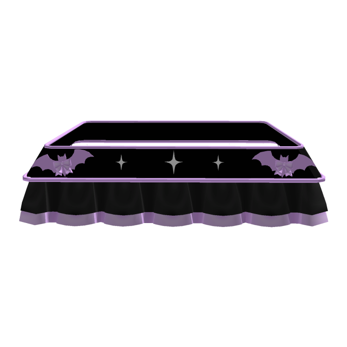 ♡ : Adorable mini skirt bat halloween purple
