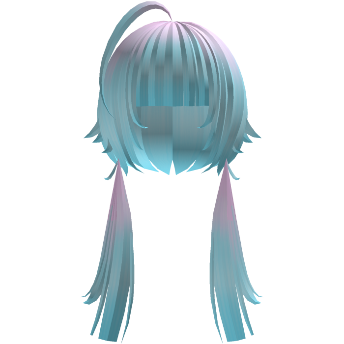 spiky moe emo pigtail with ahoge {candy} ᗜ⩊ᗜ 