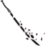 Black Crystalline Divider
