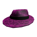 Cute pink fedora
