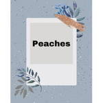We are lovely peaches!