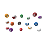 Billiard balls