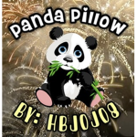 Panda pillow!