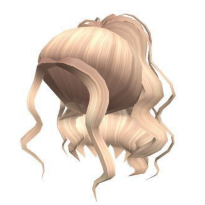 cute blonde hair Roblox decal