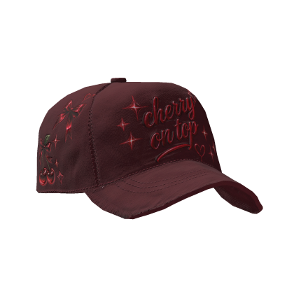 Gorra Junior H Sad Cherry Red💔🍒(Hacia Atrás) Roblox item