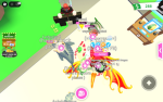 Bella enjoys playing roblox with her freinds