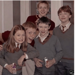 Harry Potter and the group of friends