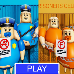 POLICE VS CRIMINAL BARRY'S PRISON RUN! (OBBY)