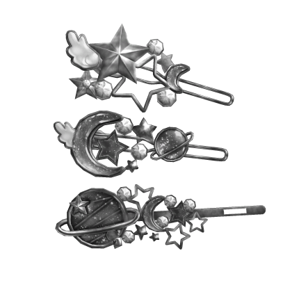 Celestial Hair Clips