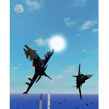 Skies of 2050 northen grounds of Fuso