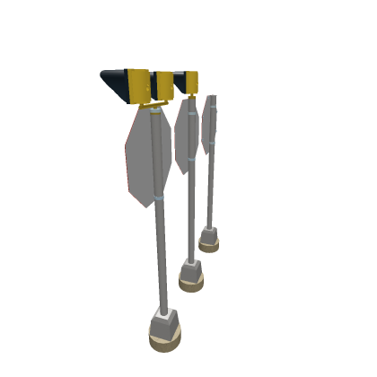 Stop sign with lights V2
