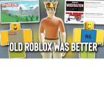 BRING THE OLD ROBLOX BACK!!!