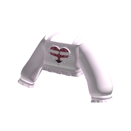 creepy cute ribcage organ pink sweater thumbnail