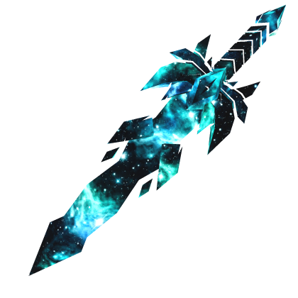 Blue Galaxy Arcane Mage Sword