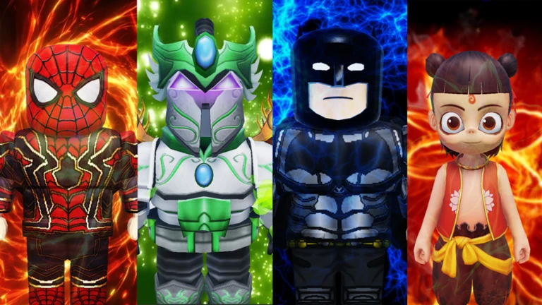 Roblox superhero figures online