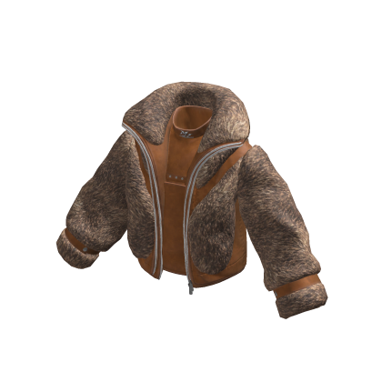 MJ - Fluffy Jacket Brown Sugar thumbnail
