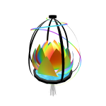 Lotus Lantern - Rainbow