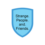 Strange people and friends