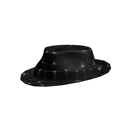 Black Chrome Fedora