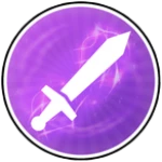 Purple Sparkle Sword