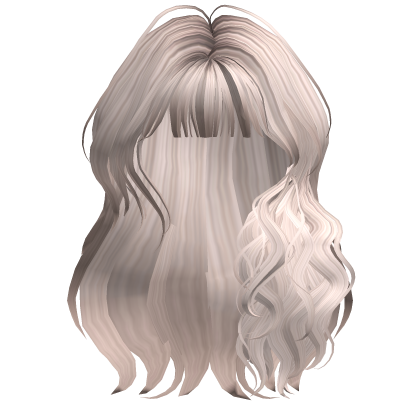 Cute Waves w/ Bangs in Platinum Blonde Roblox item
