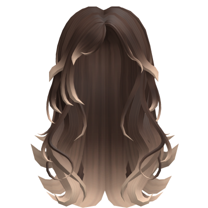 Grunge Girl Emo Wavy Lush Y2K Hair Brown to Blonde Roblox item