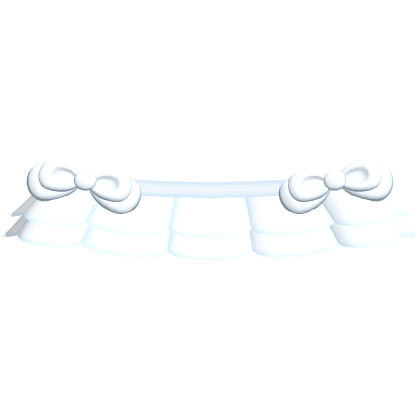 𖹭◞ mi blue ruffle cutie bow skirt ◟ ᰔ Roblox item