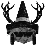 ✅ [PBR] Grey Hair + Cone + Antlers + Headphones