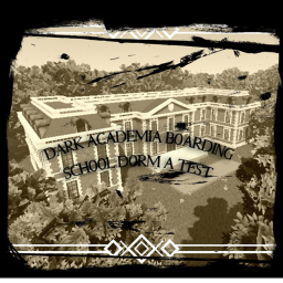 Dark academia dorm A test