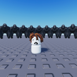100 Men VS Gorilla Sandbox!