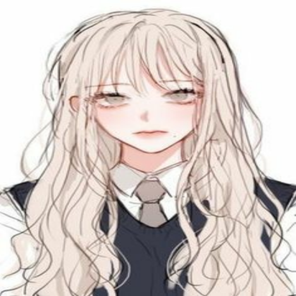 Blonde Anime Girl in a uniform Roblox decal