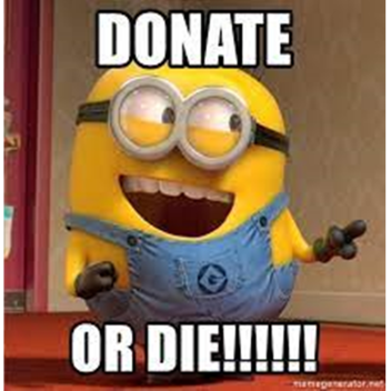 AFK until someone donates 100 million reblex