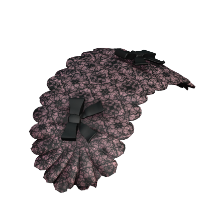 Cute Pink Lace Headband Roblox item