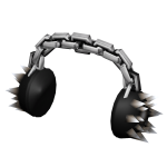 Bone Spiked Headphones