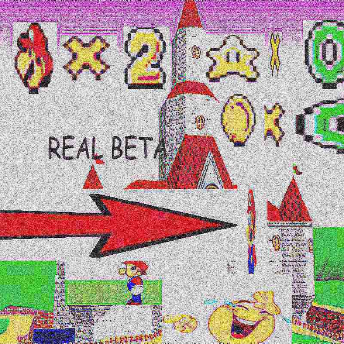 Mario Beta screenshot Roblox decal