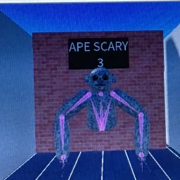 Scary baboon  icon