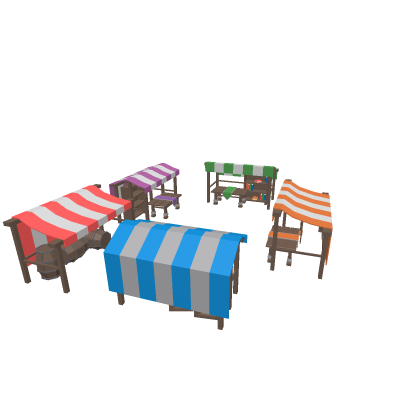 Medieval Market Stalls