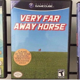 VERY FAR AWAY HORSE