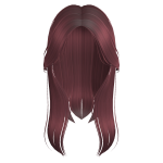 Red Straight Hair