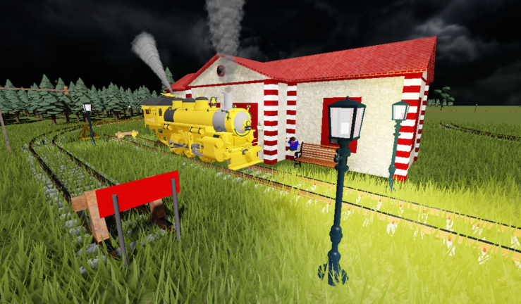 Choo Choo Charles in Roblox .Bata. screenshot 1