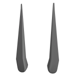 Ice Horns (Silver)