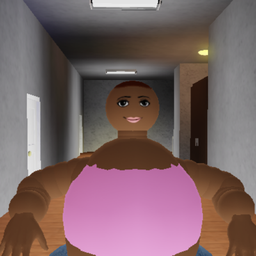 Survive lovely peaches in Scary Mansion official Roblox game thumbnail