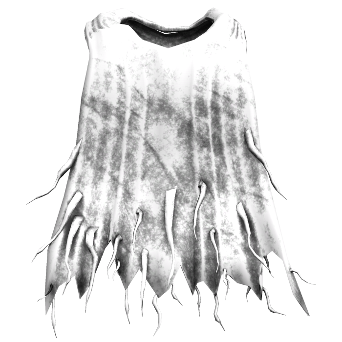 White Medieval Knight Cape